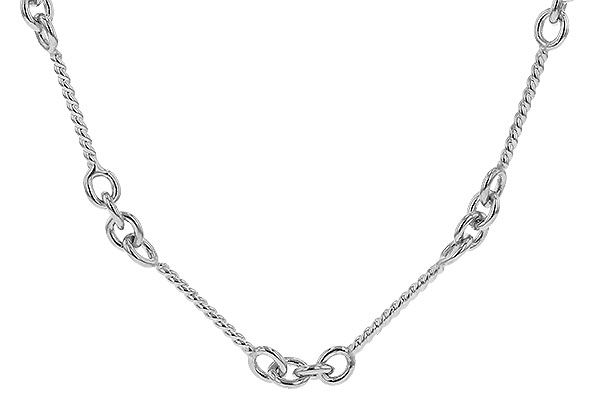 D319-15259: TWIST CHAIN (0.80MM, 14KT, 18IN, LOBSTER CLASP)