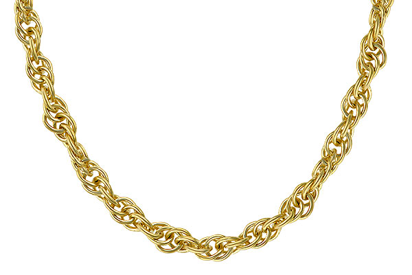 E319-15268: ROPE CHAIN (8", 1.5MM, 14KT, LOBSTER CLASP)