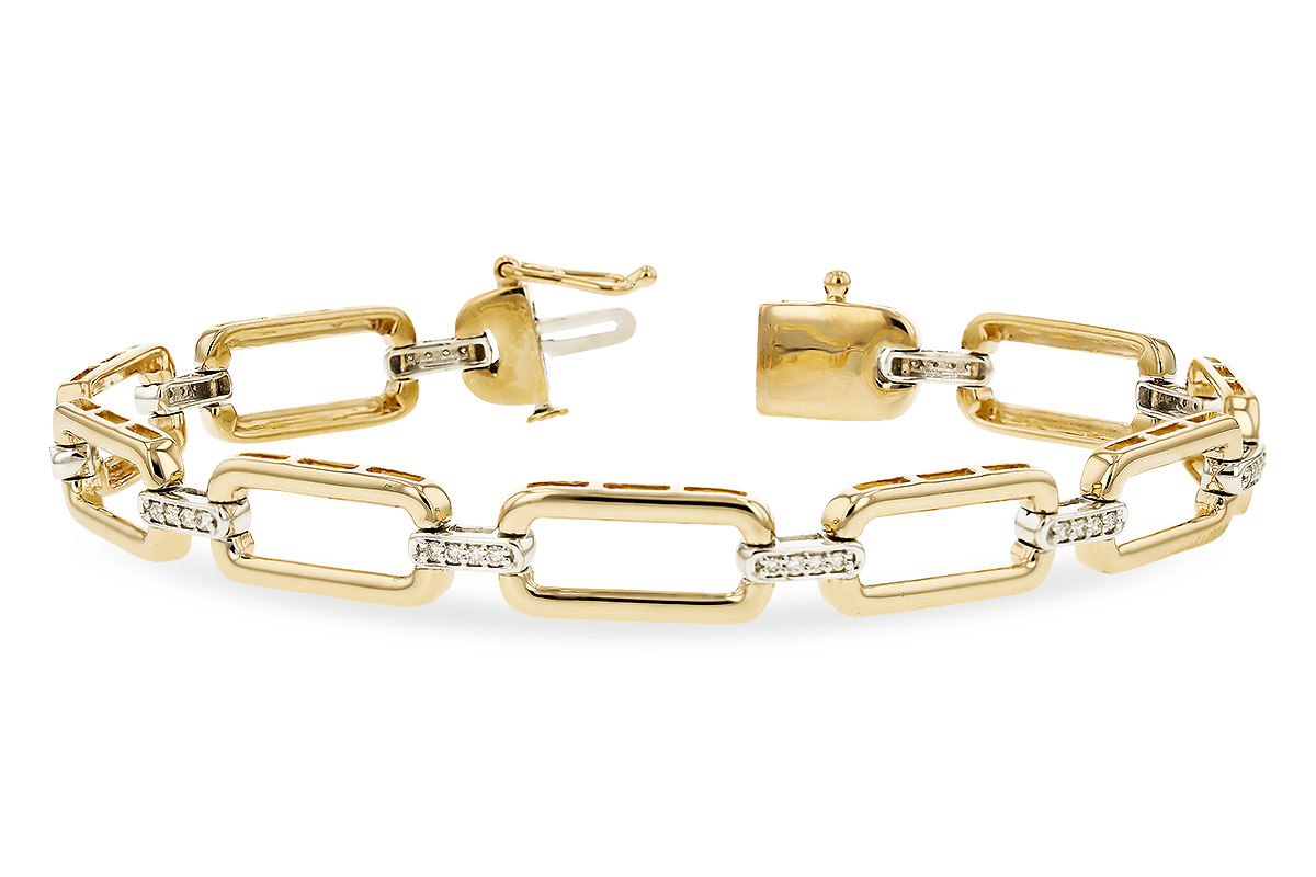A319-15214: BRACELET .25 TW (7.5" - B234-60687 WITH LARGER LINKS)