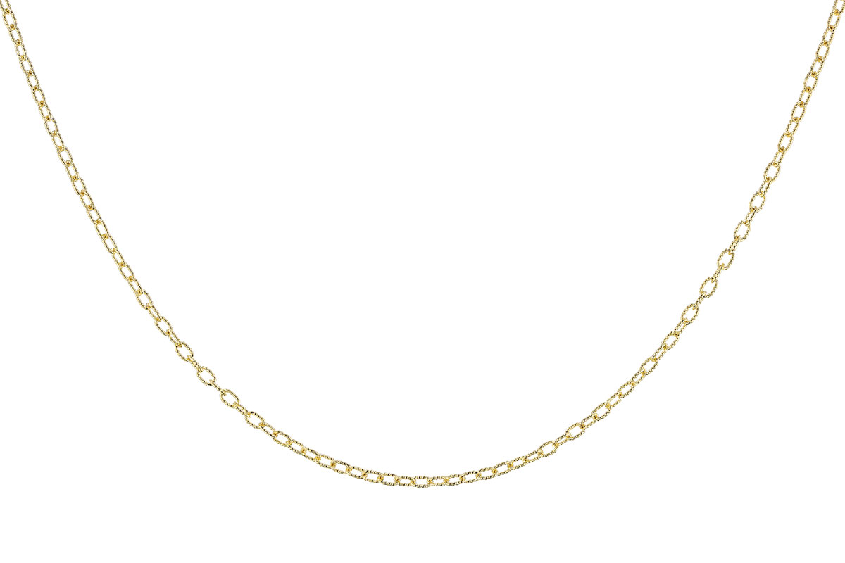B319-15250: ROLO LG (18IN, 2.3MM, 14KT, LOBSTER CLASP)