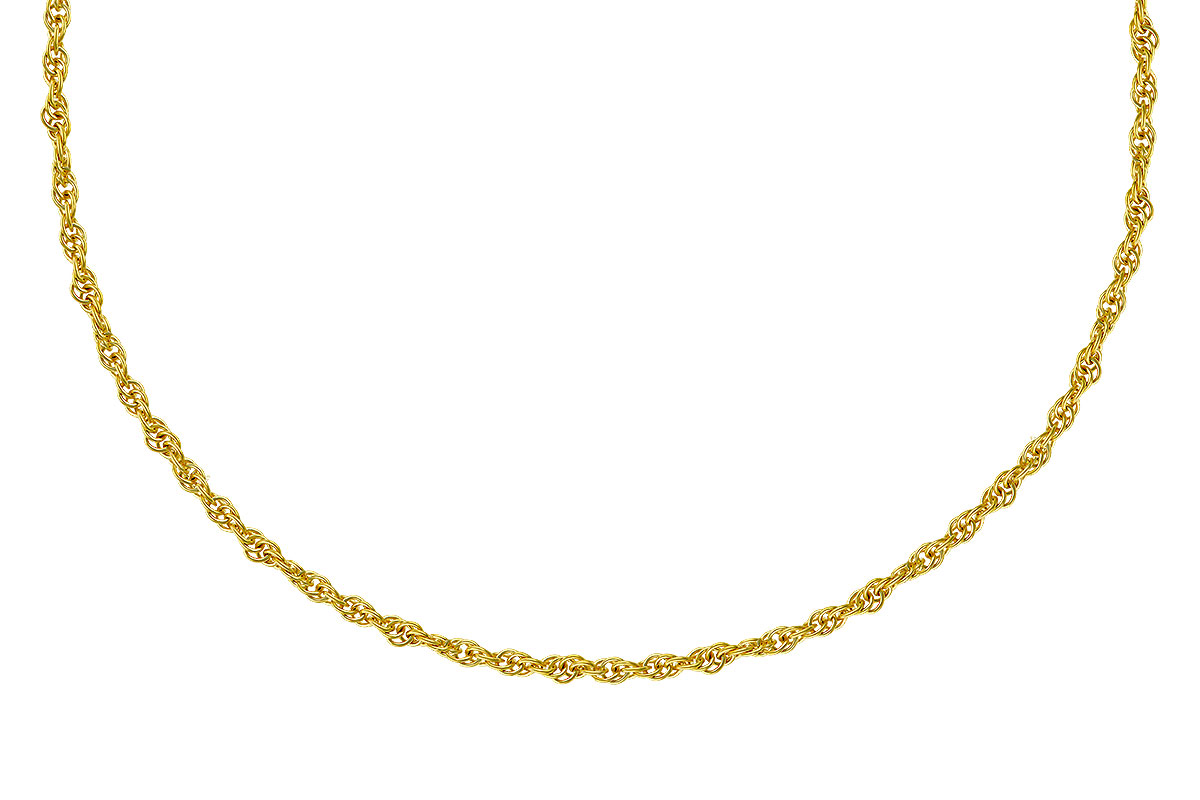 C319-15241: ROPE CHAIN (22IN, 1.5MM, 14KT, LOBSTER CLASP)