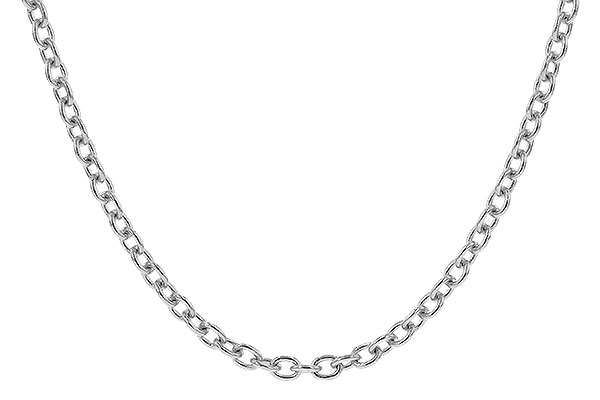 C319-16123: CABLE CHAIN (1.3MM, 14KT, 18IN, LOBSTER CLASP)