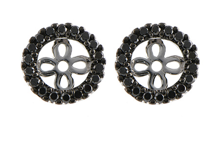 G233-65195: EARRING JACKETS .25 TW (FOR 0.75-1.00 CT TW STUDS)