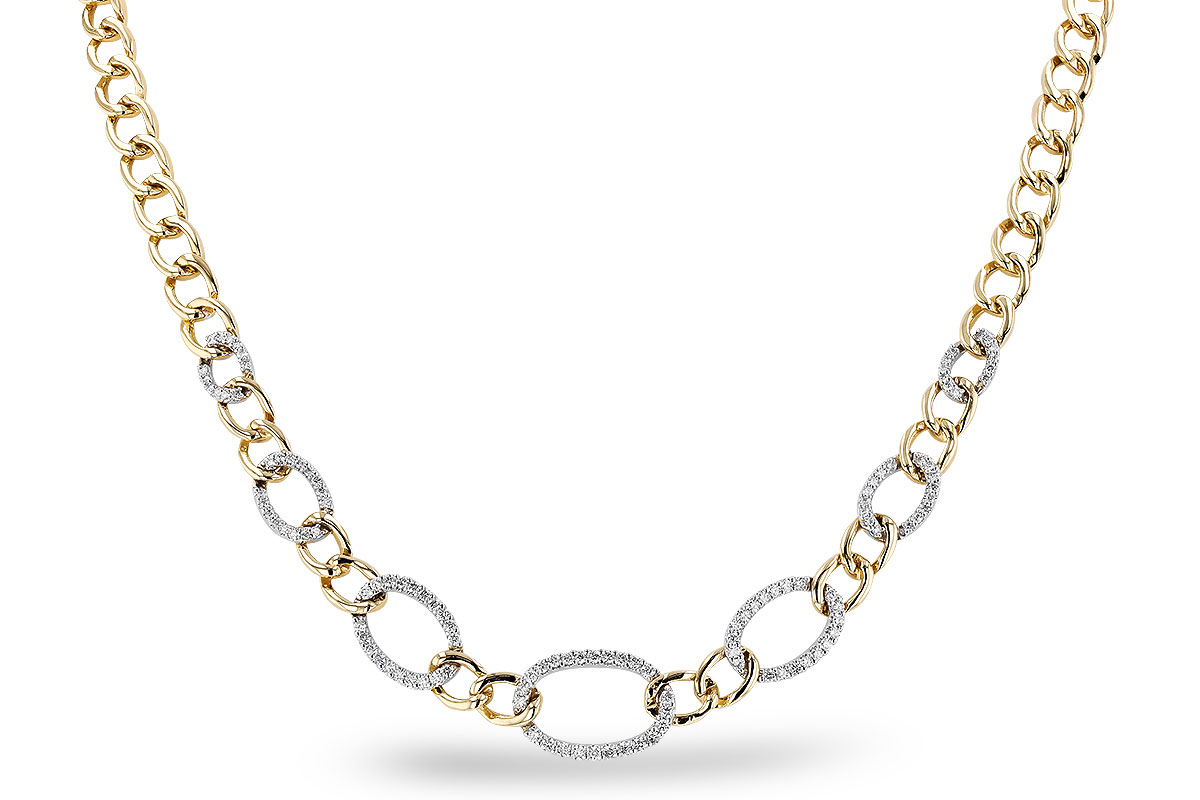 G319-10704: NECKLACE 1.15 TW (17")