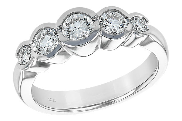 K138-24313: LDS WED RING 1.00 TW